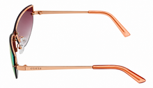 Load image into Gallery viewer, Guess Unisex Gold Front Mount Shield Sunglass , Mirror Lens GO00007 32X (Copy)
