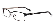 Load image into Gallery viewer, Lucky Mens Ophthalmic Soft Rectangle Metal Frame. D801 Black. 49mm
