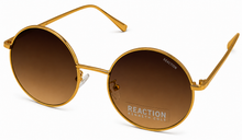 Load image into Gallery viewer, Kenneth Cole Reaction Mens Sunglass Round Gold Metal Gradient Lens KC1321 32F
