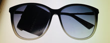 Load image into Gallery viewer, Lucky Brand Black Grey Fade Womens Sunglass Cateye Plastic, Smoke Lens Pismo
