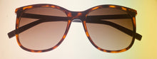 Load image into Gallery viewer, Fila Mens Tortoise Plastic Sunglass, Brown Gradient Lens SF9485
