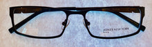 Load image into Gallery viewer, Jones New York Mens Rectangle Metal Eyewear Frame, J352 Gunmetal 59mm
