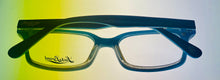 Load image into Gallery viewer, Lucky Brand Mens Ophthalmic Eyeglass Rectangle Wonder Black Blue Plastic 46mm

