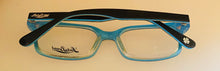 Load image into Gallery viewer, Lucky Brand Mens Ophthalmic Eyeglass Rectangle Wonder Black Blue Plastic 46mm
