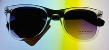Load image into Gallery viewer, Lucky Brand Mens Clear Plastic Square Sunglass, Gradient Lens Campbell

