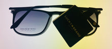 Load image into Gallery viewer, Lucky Brand Mens Matte Black Plastic Rectangle Sunglass, Gradient Lens Alexander
