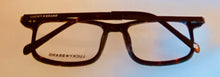 Load image into Gallery viewer, Lucky Mens Ophthalmic Tortoise Soft Rectangle Plastic Frame D805 48m
