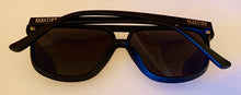 Load image into Gallery viewer, Kenneth Cole Reaction Matte Black Mens Plastic Aviator Sunglass, KC1418. 2X
