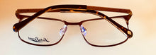 Load image into Gallery viewer, Lucky Brand Mens Ophthalmic Eyeglass Rectangle Brown Metal D501 53mm

