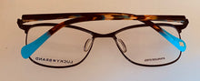 Load image into Gallery viewer, Lucky Mens Ophthalmic Soft Rectangle Black Metal Frame. D509 54mm
