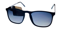 Load image into Gallery viewer, Lucky Brand Mens Matte Black Plastic Rectangle Sunglass, Gradient Lens Alexander
