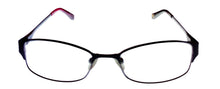 Load image into Gallery viewer, Jones New York Mens Metal Soft Rectangle Eyewear Frame, J134 Plum 48mm
