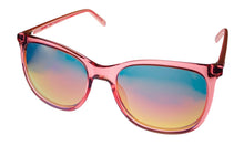 Load image into Gallery viewer, Fila Mens Crystal Pink Plastic Sunglass, Pink Flash Lens SF9485
