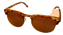 Load image into Gallery viewer, Perry Ellis Mens Sunglass Blonde Tort Plastic Square, Solid Brown Lens PE99 2
