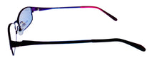 Load image into Gallery viewer, Jones New York Mens Metal Soft Rectangle Eyewear Frame, J134 Plum 48mm
