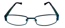 Load image into Gallery viewer, Lucky Womens Ivy Teal Metal Eyeglass Soft Rectangle 51mm
