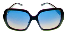 Load image into Gallery viewer, Kenneth Cole Reaction Womens Black Square Plastic Sunglass KC1412. 1W

