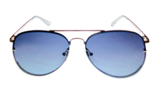 Load image into Gallery viewer, Kenneth Cole Reaction Mens Front Mount Shiny Nickeltin Metal Sunglass KC1354 10W
