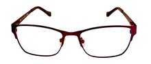 Load image into Gallery viewer, Lucky Brand Mens Red Soft Rectangle Metal Frame Tides 54mm
