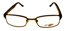 Load image into Gallery viewer, Lucky Mens Ophthalmic Soft Rectangle Metal Frame Witty Black 46mm
