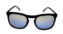 Load image into Gallery viewer, Kenneth Cole Reaction Mens Square Matt Black Sunglass, Blue Flash Lens KC1306 2X
