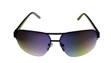 Load image into Gallery viewer, Kenneth Cole Reaction Mens Sunglass Satin Black Metal Aviator, Smoke KC1126 2B
