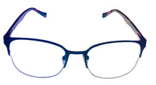 Load image into Gallery viewer, Lucky Brand Mens Ophthalmic Eyeglass Rectangle Rimless Purple Metal D105. 53mm

