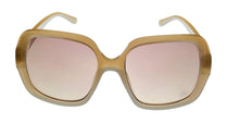 Load image into Gallery viewer, Kenneth Cole Reaction Womens Beige Brown Square Plastic Sunglass KC1412. 25F Kenneth Cole
