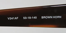 Load image into Gallery viewer, John Varvatos Designer Eyeglasses V341AF in Brown-Horn 53mm DEMO LENS John Varvatos
