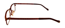 Load image into Gallery viewer, Lucky Brand Mens Ophthalmic Eyeglass Rectangle Brown Metal D802 50mm

