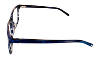 Load image into Gallery viewer, Jones New York Mens Rectangle Mens Navy Plastic Eyewear Frame, J524 56mm
