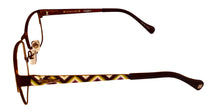 Load image into Gallery viewer, Lucky Brand Mens Brown Soft Rectangle Metal Frame Tides 54mm
