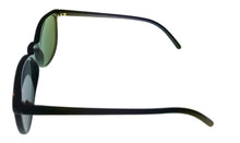 Load image into Gallery viewer, Perry Ellis Mens Sunglass Black Plastic Square, Blue Flash Lens PE57 1
