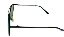 Load image into Gallery viewer, Kenneth Cole Reaction Mens Black Sunglass Round Metal Smoke Lens KC1353. 1A
