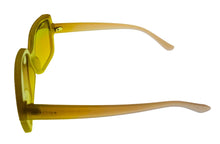 Load image into Gallery viewer, Kenneth Cole Reaction Womens Beige Brown Square Plastic Sunglass KC1412. 25F Kenneth Cole

