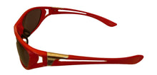 Load image into Gallery viewer, Timberland Sunglass Mens Red Rectangle Plastic, Smoke Len TB7064 66A
