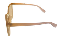 Load image into Gallery viewer, Kenneth Cole Reaction Womens Cat Eye Clear Beige Plastic Sunglass KC1411. 25F
