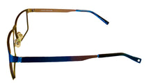 Load image into Gallery viewer, Jones New York Mens Rectangle Mens Black Metal Eyewear Frame, J354 58mm
