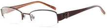 Load image into Gallery viewer, Jones New York Womens Metal Soft Rectangle Rimless Eyewear Frame J459 Red 51mm
