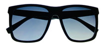 Load image into Gallery viewer, Kenneth Cole Reaction Mens Matte Black Square Plastic Sunglass KC1417. 2B
