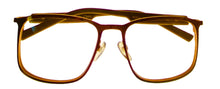 Load image into Gallery viewer, Fila Mens Gold Green Ophthalmic Soft Rectangle Metal Frame F0014. 03. 55mm
