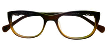 Load image into Gallery viewer, Lucky Brand Mens Eyeglass Rectangle Brown Gradient Plastic Palm 52
