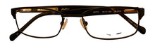 Load image into Gallery viewer, Lucky Mens Ophthalmic Soft Rectangle Metal Frame Witty Black 46mm

