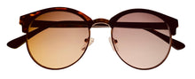 Load image into Gallery viewer, Kenneth Cole Reaction Mens Tortoise Sunglass Round Metal Plastic KC1409. 52F
