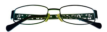 Load image into Gallery viewer, Lucky Womens Ivy Teal Metal Eyeglass Soft Rectangle 51mm

