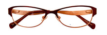 Load image into Gallery viewer, Lucky Womens Ophthalmic Soft Rectangle Metal Frame Tickle Brown 46mm
