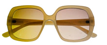 Load image into Gallery viewer, Kenneth Cole Reaction Womens Beige Brown Square Plastic Sunglass KC1412. 25F Kenneth Cole
