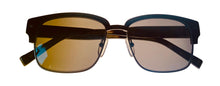 Load image into Gallery viewer, John Varvatos Mens Black Tortoise Plastic Soft Rectangle Sunglass V516
