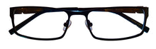 Load image into Gallery viewer, Jones New York Mens Rectangle Metal Eyewear Frame, J352 Gunmetal 59mm
