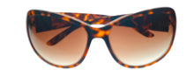 Load image into Gallery viewer, Reaction Sunglass Womens Tortoise Rectangle Plastic, Gradient Lens KC1101. 52F
